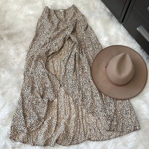 NWOT Cheetah Print Skirt